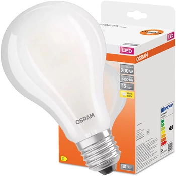 LED Leuchtmittel E27 A60 24W = 200W 3452lm 2700K Warm 300° OSRAM STAR Filament