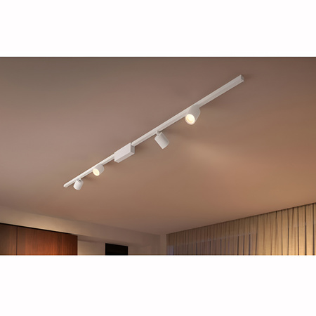 LED Perifo Weiß 5,3 W CCT RGB Philips HUE Bluetooth-Schienenleuchte