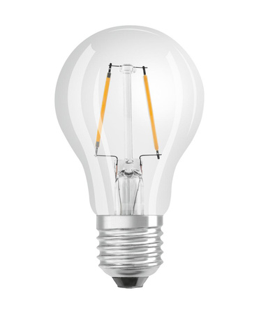 LED Leuchtmittel E27 A60 CL 3W = 25W 250lm 2700K Warm 300° OSRAM STAR Filament