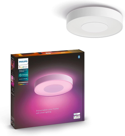Plafond LED Xamento Deckenleuchte für Badezimmer Weiß 52.5W 42.5cm IP44 CCT RGB PHILIPS HUE Bluetooth