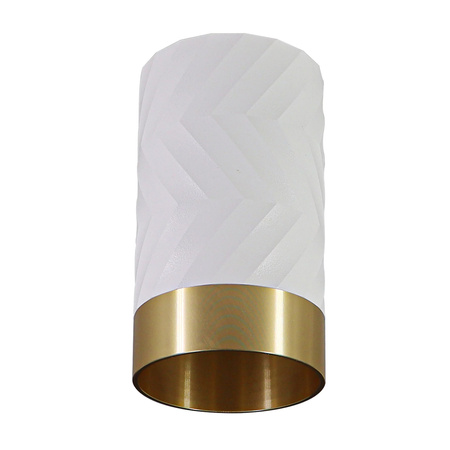 ARRAS GU10 Tuba Spot Round White GOLDLUX Deckenanbauleuchte