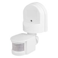 PIR-Außenbewegungsmelder IP44 Weiß
