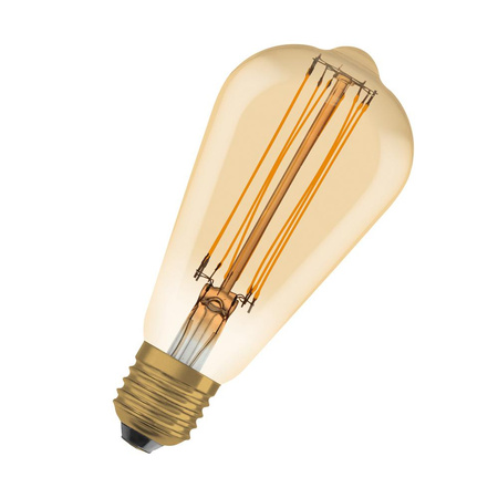Dekorative Leuchtmittel E27 ST64 5,8W = 40W 470lm 2200K Warm 320° Filament dimmbar OSRAM Vintage 1906
