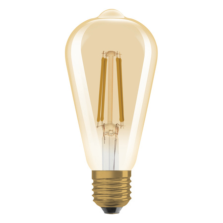 Dekorative LED-Lampe ST64 Edison E27 7.2W = 60W 806lm 2400K Warm 300° Dimmbar Vintage 1906 Osram