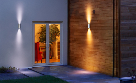 Wandleuchte Fassadenwandleuchte 12W Endura Style UPDOWN Chrom LEDVANCE