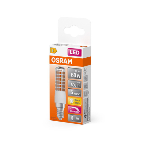 LED-Lampe E14 6,5W 806lm 2700K Warm Dimmbar OSRAM