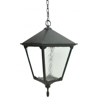 Hängende Gartenlampe für den Außenbereich Retro quadratisch K 1018/1/BD KW E27 Su-Ma