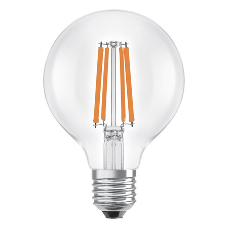 LED-Glühbirne G80 Sphere E27 2.2W = 40W 470lm 4000K Neutral 330° Filament CLASSIC ENERGY EFFICIENCY Osram