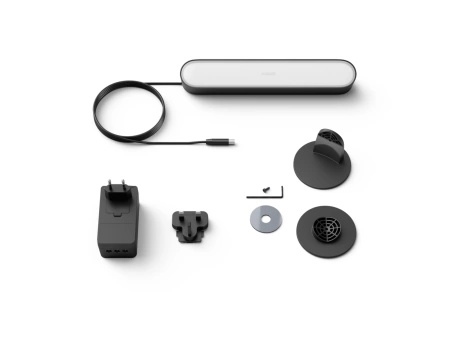 Philips HUE Play Schreibtischlampe Schwarz + Netzteil 78201/30/P7
