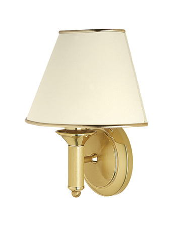 CLASSIC E27 Wandleuchte Lampenschirm Classic Gold Ecru Jupiter