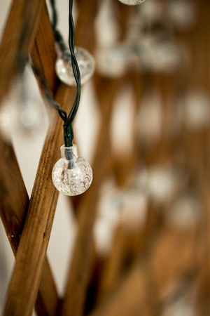 Garten SOLAR GIRLANDE DEKORATIVE Lichterkette 30 Kugeln 2700K Hitze GOLDLUX (Polux)