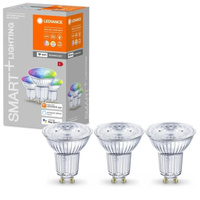 3x LED Lampe GU10 5W 350lm CCT LEDVANCE SMART+ WiFi RGB Dimmbar