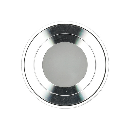 Aufbauleuchte HALOGEN Wasserdicht Aluminium SPOT TUBE 95mm IP44 Chrom AQUARIUS RUND Kobi