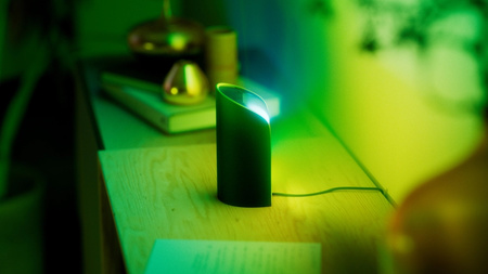 LED-Schreibtischlampe für Wandbeleuchtung 1035lm IP20 Weiß und Farbe Ambiance RGB + TW Schwarz Smart SMART Zigbee Bluetooth Indoor Tischlampe Play Wall Washer Philips HUE