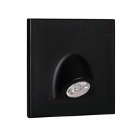 LED-Treppenleuchte MEFIS Schwarz 0,7W 35lm 4000K Neutral 12V Kanlux