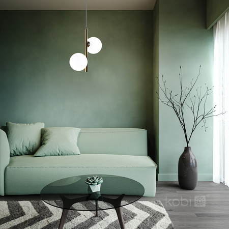 Dekorative Hängeleuchte Überhang G9 Multicolor Elegance Kobi