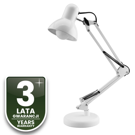 Schreibtischlampe E27, Zeichentisch-Schreibtischlampe mit Tischklemme TOBI LUMILED