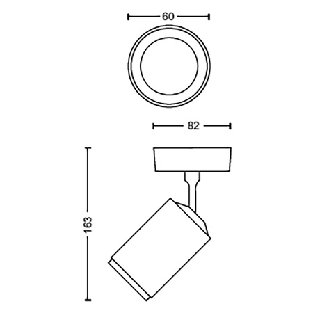 Philips HUE White und Color Ambiance Fugato Lampe 4.2W Bluetooth Zigbee
