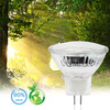 10x LED Lampen MR11, Glühbirne 230V 2.5W = 20W 220lm 120° 3000K warm LUMILED