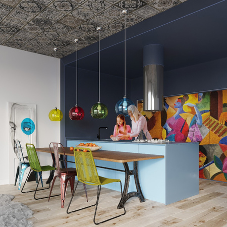 BALL E27 Hängende Deckenleuchte Überhängender Glasschirm Kugel 30cm Klassisch Weiß SOLLUX