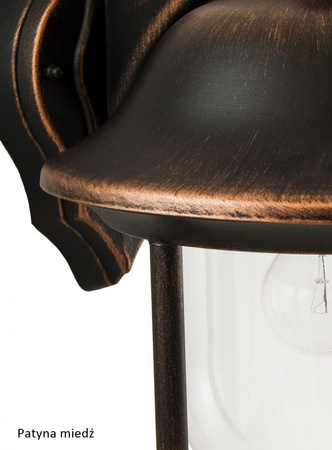 Gartenleuchte für den Außenbereich LED-Wandleuchte Prince K 3012/1/O E27 Su-Ma