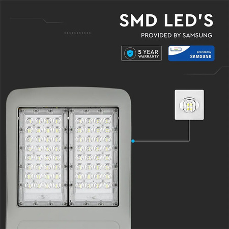 Straßenlaterne LED 100W 5700K SAMSUNG CHIP VT-103ST V-TAC
