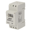 Zeitschaltuhr Ein/Aus Schalter LCD 16 Programme 2 DIN-Module ORNO