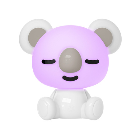 LED Dekorative Lampe 2.5W 110lm 4000K Neutral RGB Weiß Dimmbar Koala Sanico Goldlux