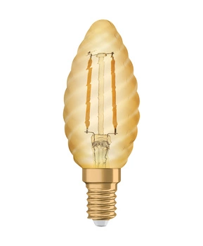 LED Leuchtmittel E14 BW35 2,5W = 22W 220lm 2400K Wärme 300° Filament OSRAM Vintage 1906