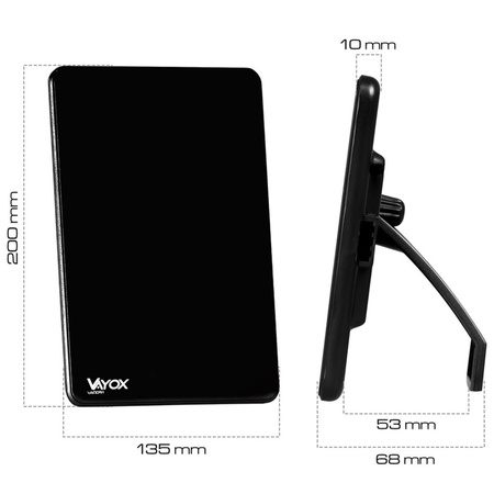 DVB-T/T2 Aktive 4K Heimantenne mit Verstärker VAYOX