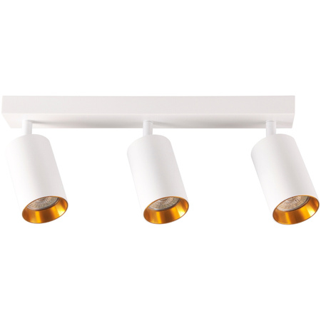 Streifenlampe Decken- und Wand-LED-Leuchte 3 xGU10 MARIBEL Weiß GOLDLUX (Polux)