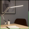 Schreibtischlampe LED 12W, Zeichentisch-Schreibtischlampe mit Tischklemme CCT USB Dimmbar Weiß COSMI LUMILE