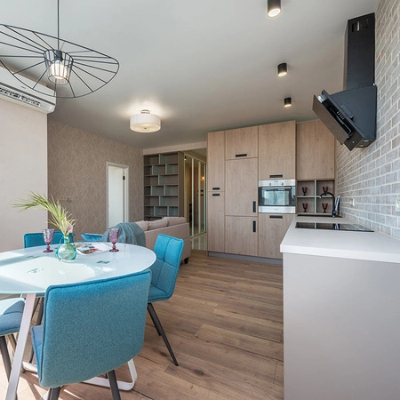 Aufputz-Halogen-Spot-Röhrenleuchte GU10 rund schwarz 115 mm