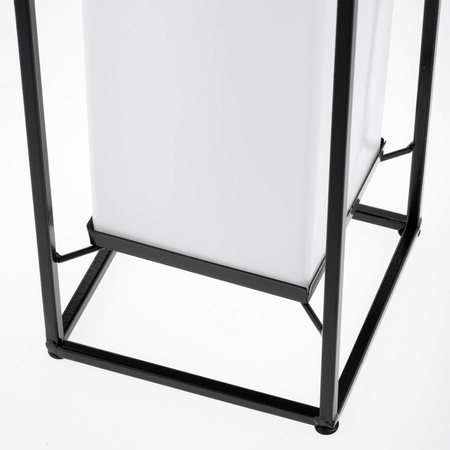 LED Solarlampe Outdoor Garten Standlaterne 3000K IP44 38cm Dämmerungssensor