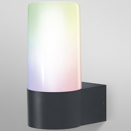 LED Fassadenwandleuchte INTELLIGENT 10W 380lm warme Lichtfarbe + RGB SMART + WiFi PIPE WALL LEDVANCE