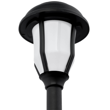 Solar-Gartenlampe LED-Fahrtaschenlampe 40cm IP44 Dämmerungssensor