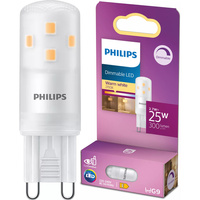 LED-Glühbirne G9 Capsule 2.7W = 25W 300lm 2700K Warm 320° Dimmbar Philips