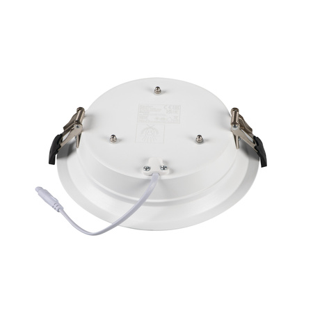 LED-Einbauleuchte 21W 2310lm 3500K Warm CRI90 90° Round White TIBERI Kanlux