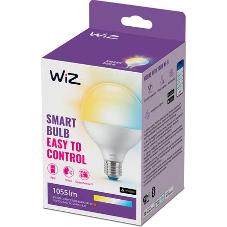 LED Lampen E27 G95 11W = 75W 2200-6500K SMART WiFi WiZ