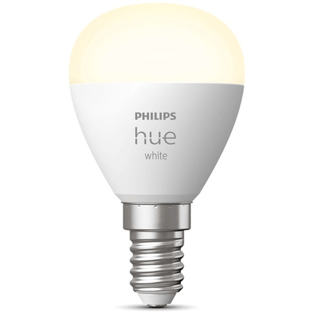 LED Kugel E14 P45 5.7W 2700K Warm PHILIPS HUE Weiß Bluetooth Zigbee Glühbirne