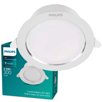 LED-Paneel LED-Einbauleuchte DIAMOND CUT 3.5W 4000K 9.5cm Rund Downlight PHILIPS