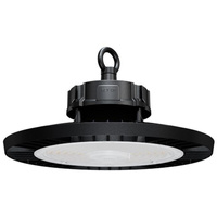 Hohe Bucht 200W 30000lm 4000K Neutral 90° Dimmbar Industrielle LED Lampe Schwarz IP65 Masterled
