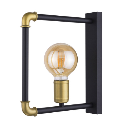 HYDRIA Schwarz und Gold Geometrische Wandleuchte E27 4148 TK Lighting