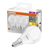 3x LED Lampen E14 P45 5W = 40W 470lm 2700K Warm 300° OSRAM Sockel