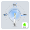 LED Lampen E27, Glühbirne G95 8W = 75W 4000K neutral Globe Glühfaden LUMILED