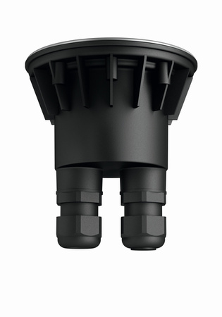 LED-Gartenlampe Bodenmontage MOSS myGarden 3W 2700K IP67 Rund Silber PHILIPS