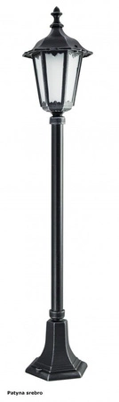 Außenstehende Gartenleuchte POST Retro Midi K 5002/2/M E27 106cm Su-Ma