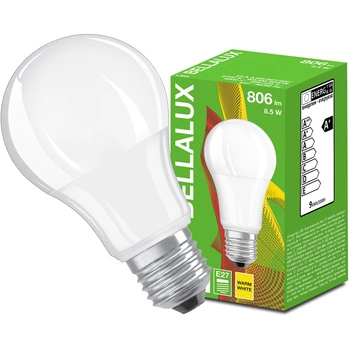 LED-Lampe E27 A60 8.5W = 60W 806lm 2700K Warm 200° BELLALUX