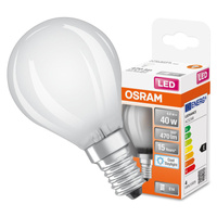 E14 P45 LED Lampen 4W = 40W 470lm 6500K Kalt 300° OSRAM STAR Filament