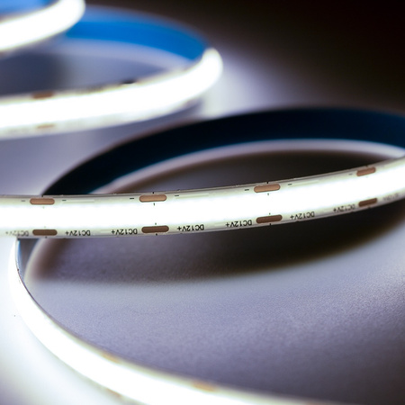 LED-Strip, LED-Streifen 12V 50W 1920LED NEON 8mm 5m COB IP65 kalt LUMILED